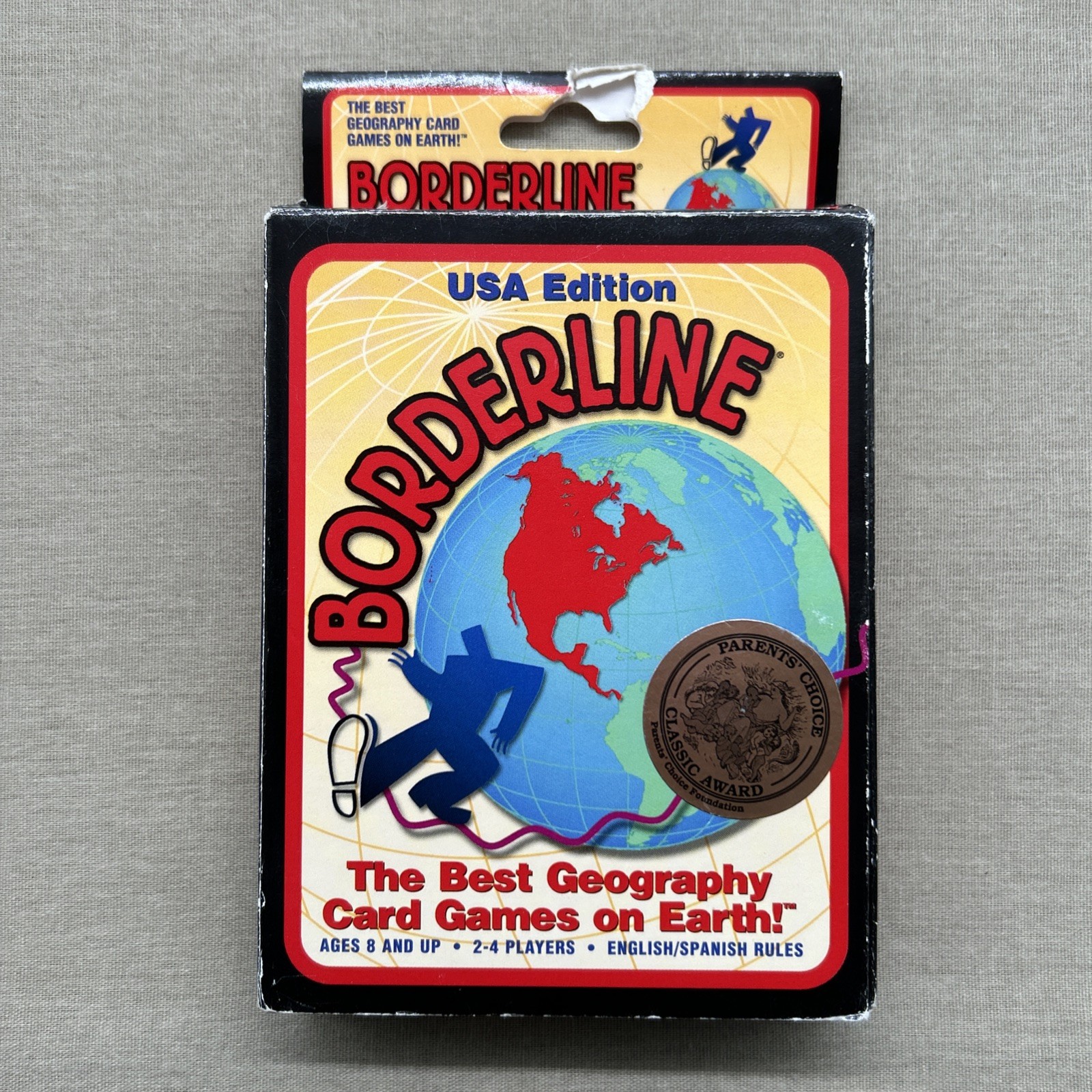 Borderline USA Edition Best Geography Card Games on Earth: States North America