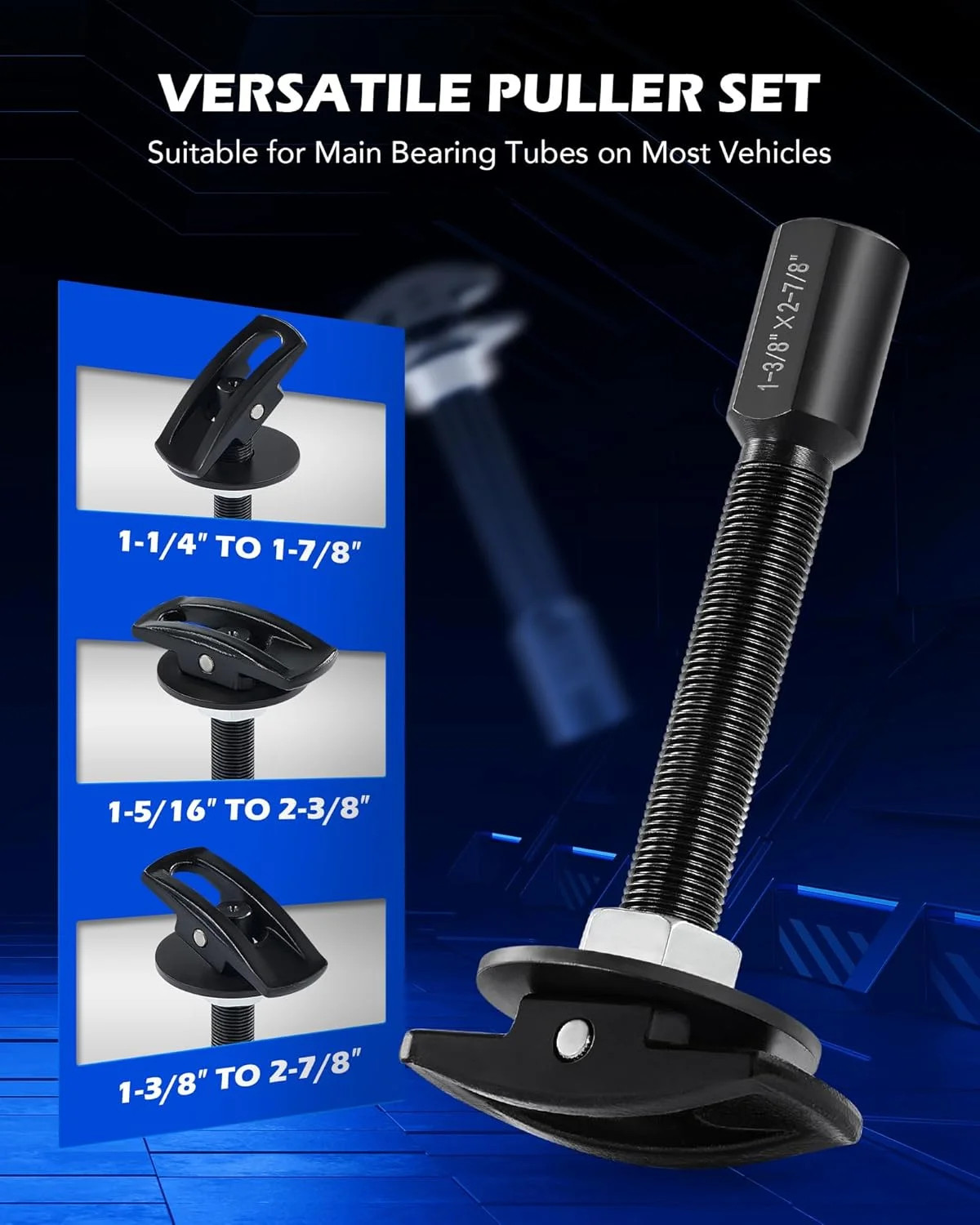 Orion Motor Tech Rear Axle Bearing Puller Tool Set, Rear Axle Bearing Remover Se