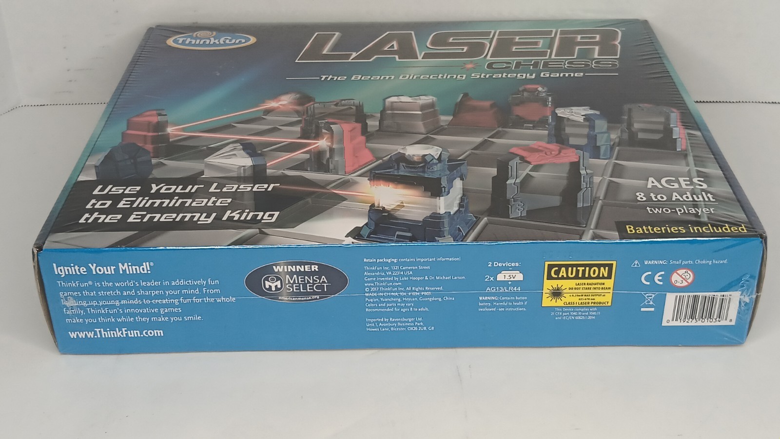 ThinkFun Laser Chess Two Player Strategy Beam Game Toy Brand New Sealed