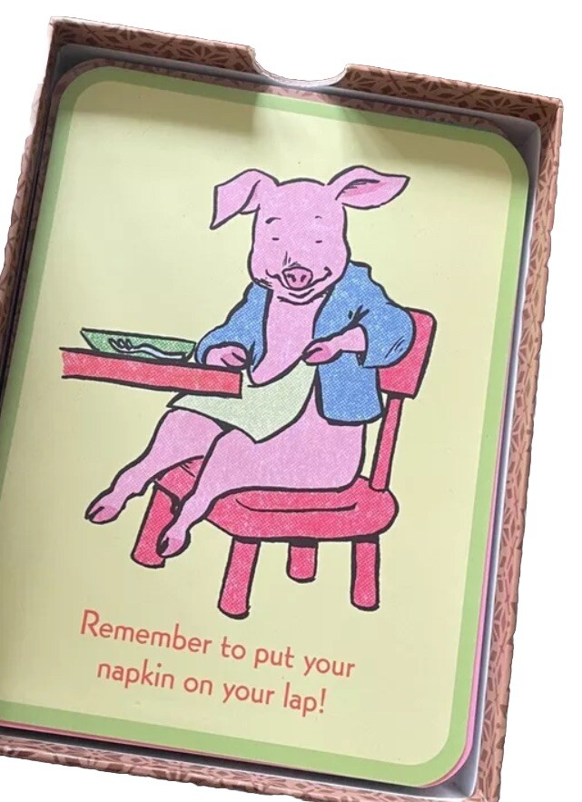 eeBoo Good Manners Conversation Flash Cards Boxed Set