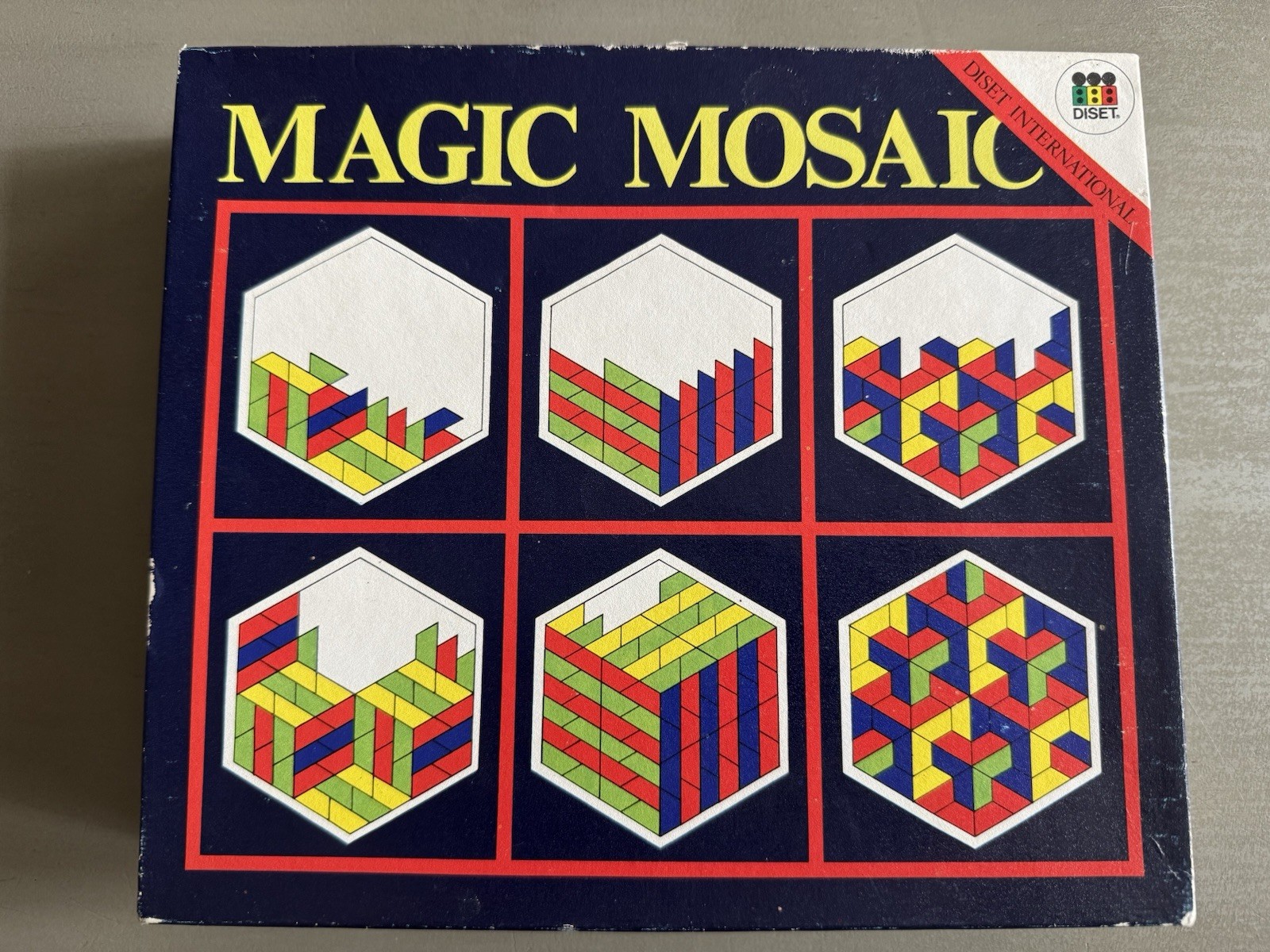 MAGIC MOSAIC Diset International Educational Design Puzzle Toy Spain