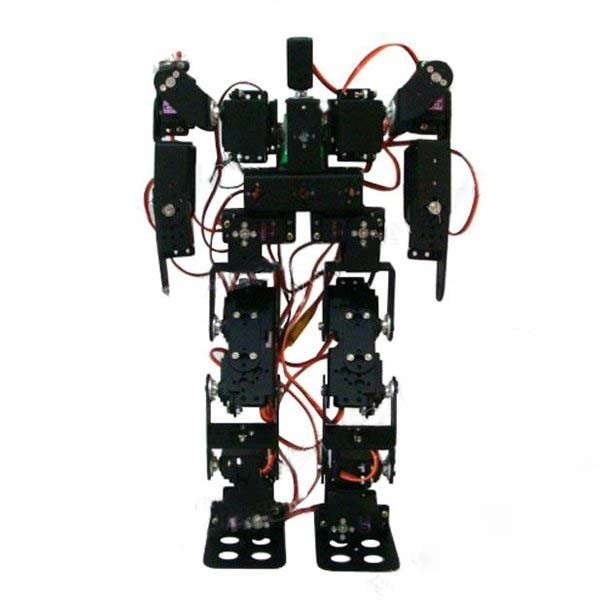 17DOF Biped Robotic Educational Humanoid Robot Kit Servo Bracket Ball Bearing TZ