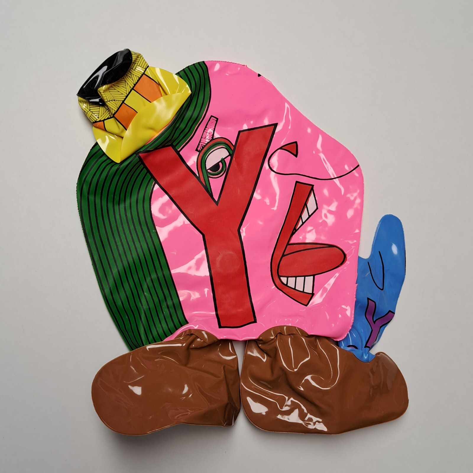 Vintage 1971 The Letter People Inflatable Alphabet LETTER Y Arista Corp 70’s