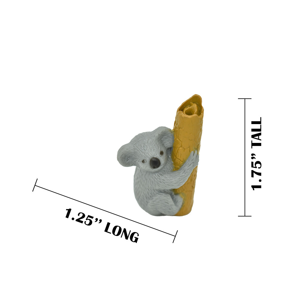 Koala Bear Baby, Plastic Replica 1 3/4″ ~ F245-B206