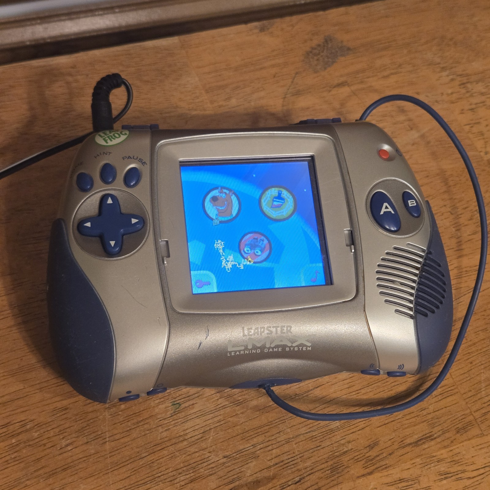 LeapFrog Leapster L-Max Learning Game System Works! Read