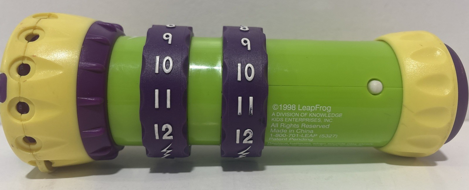 Vintage 1998 Leap Frog Twist And Shout Multiplication Learning Math Game Works