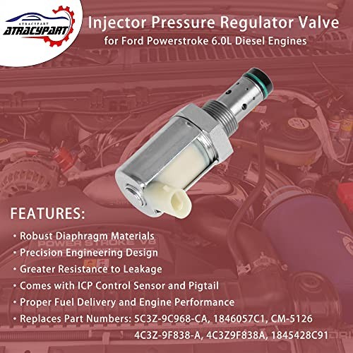 6.0 IPR Valve with ICP Control Sensor and Pigtail | Replacement for 2003-2010