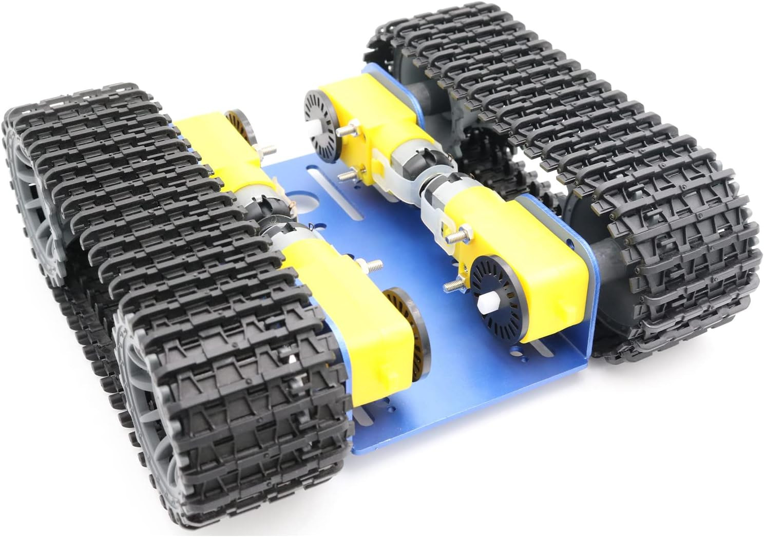 Robot Tracked RC Tank Chassis Kit with 4Pcs DC TT Motors for Arduino UNO R3/ Ras