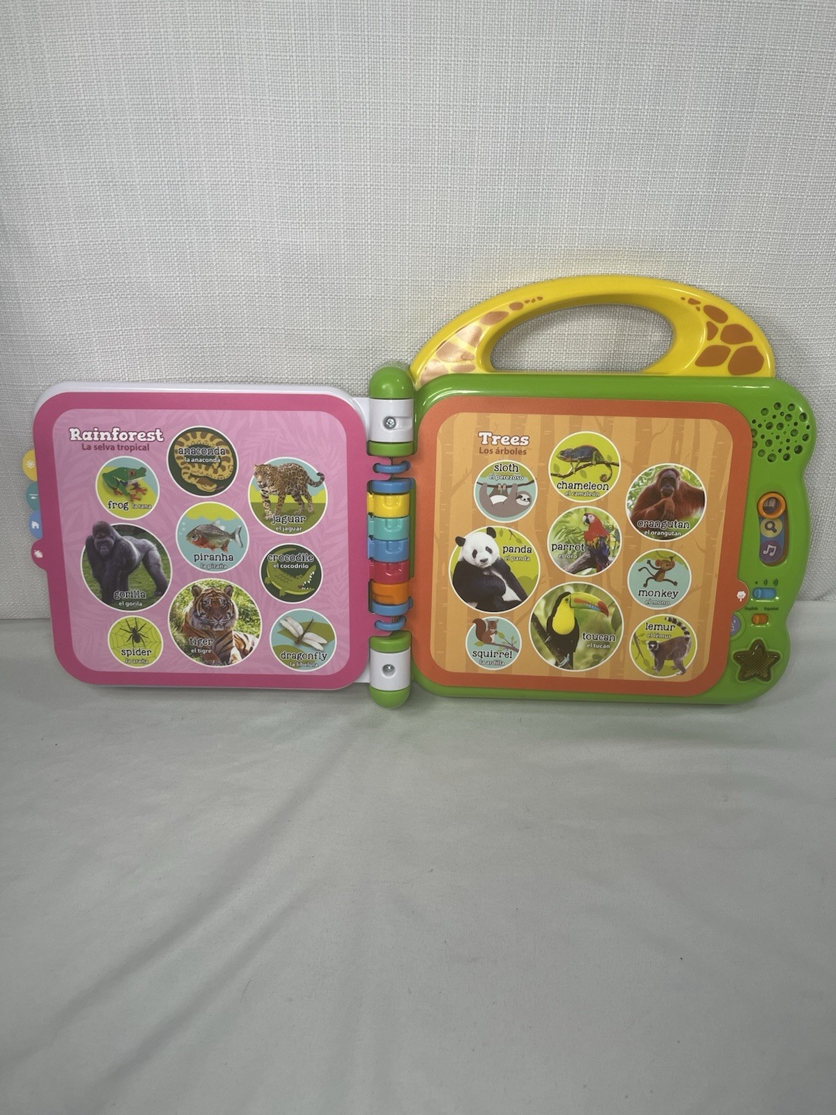 Leapfrog 100 Animals Book English And Spanish Toddler Learning Book