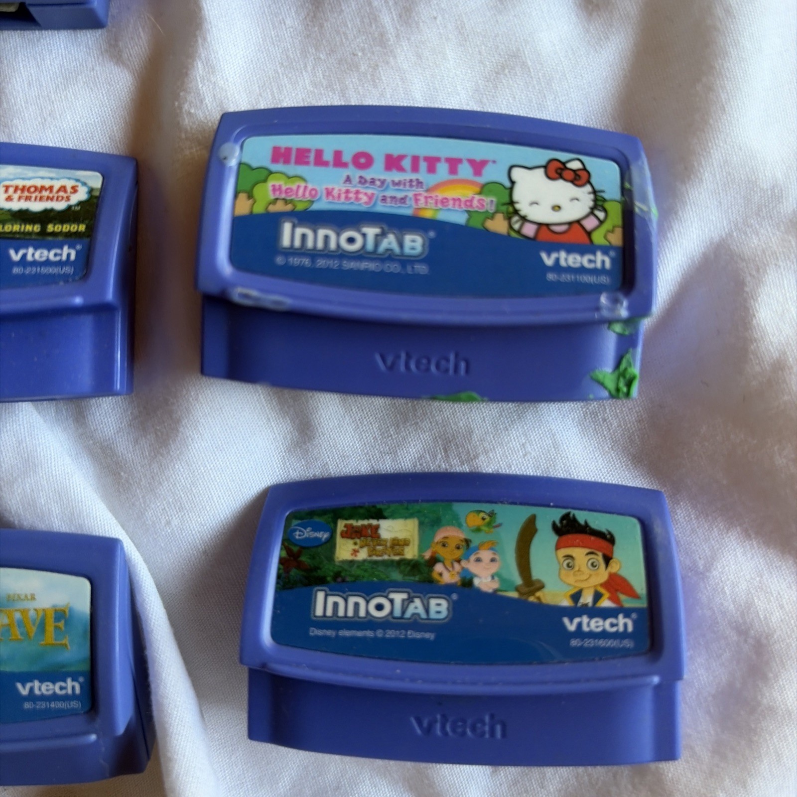 Lot of 13 Vtech InnoTab Tablet Game System Cartridges Learning Kids