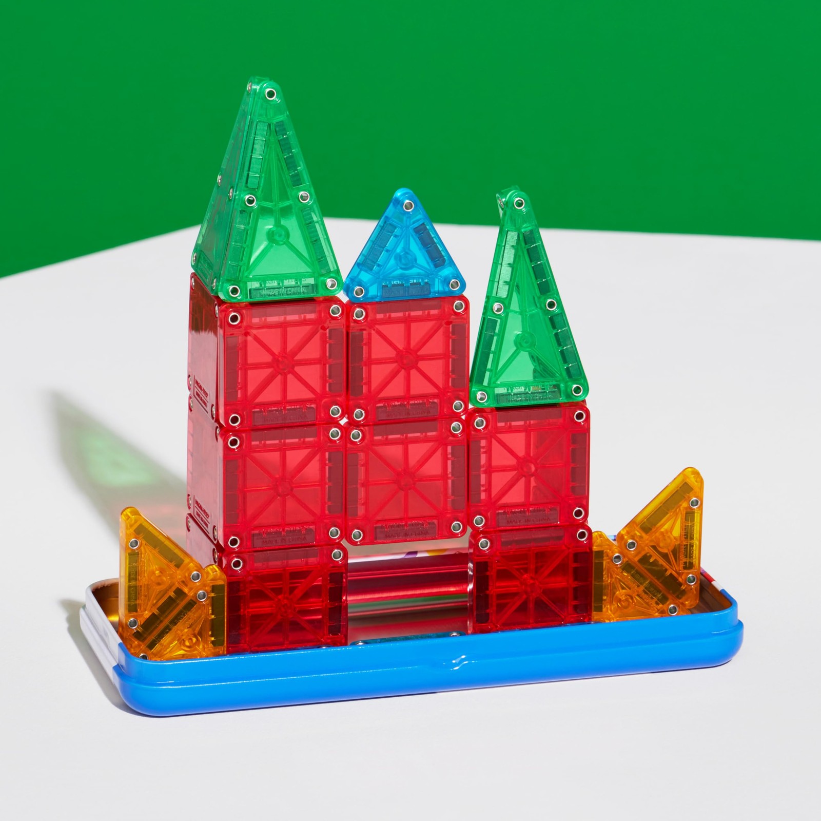 MAGNA-TILES microMAGS 26-Piece Travel Magnetic Small, Multi-coloured