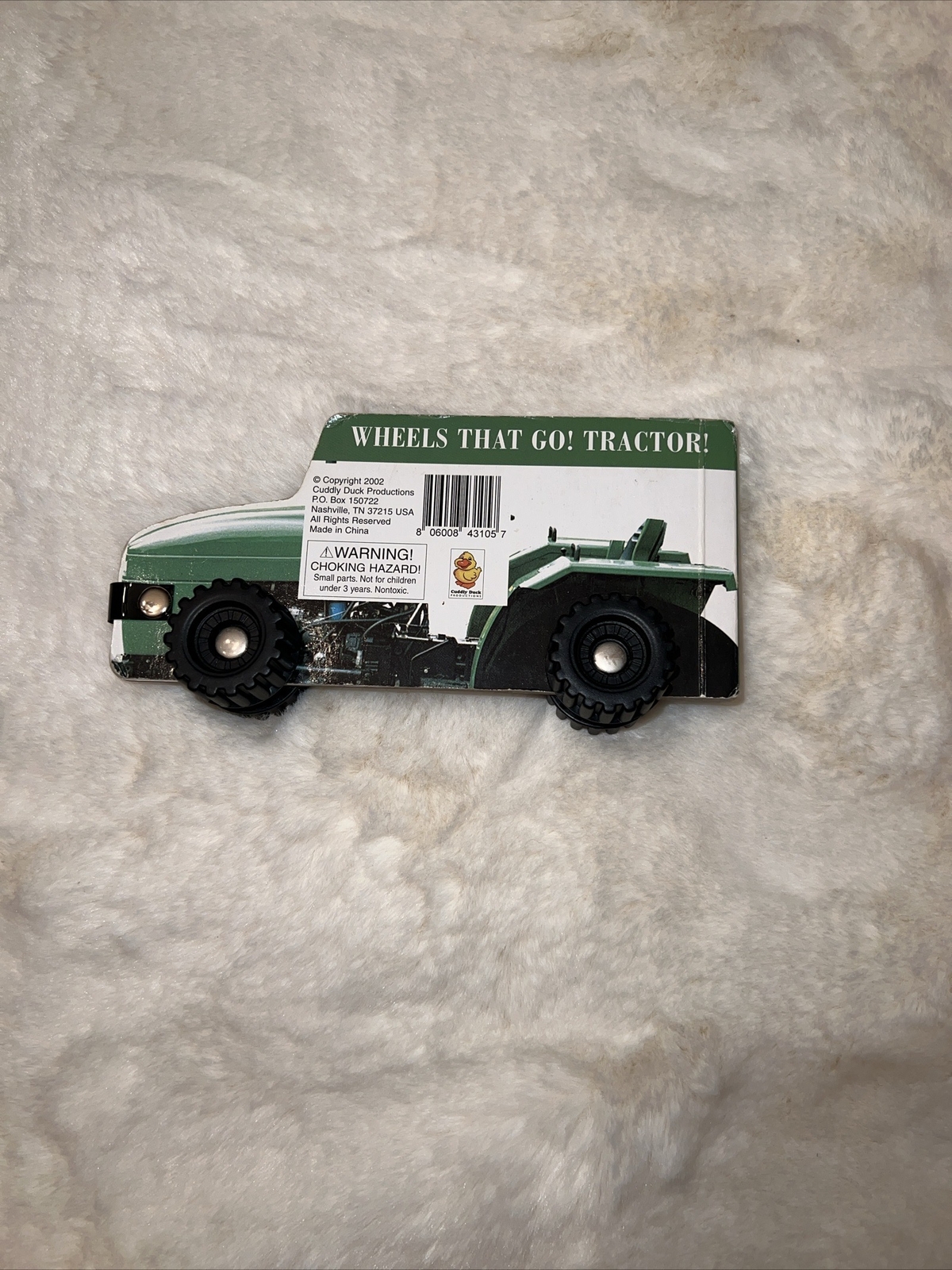 5 Baby Toddler Pre-school Truck-Shaped Board Books On Wheels Toy Trucks Stickers