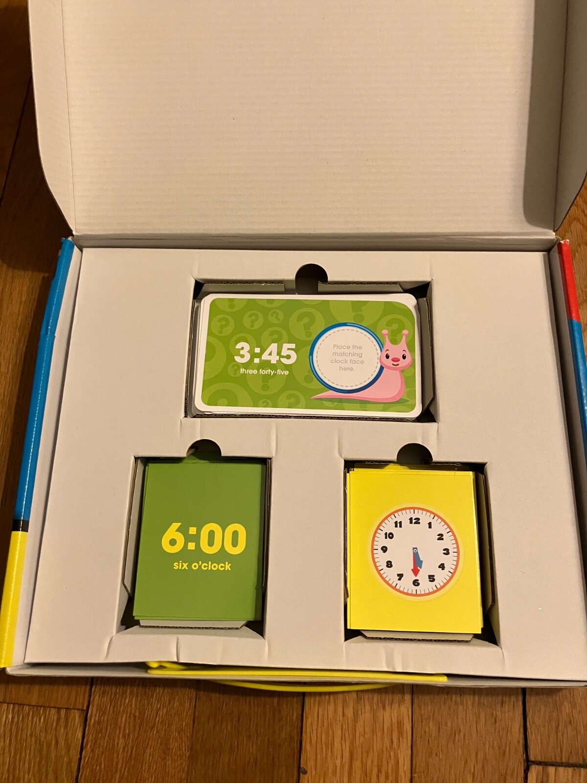 School Zone Learning Set For Telling Time Ages 6 And Up
