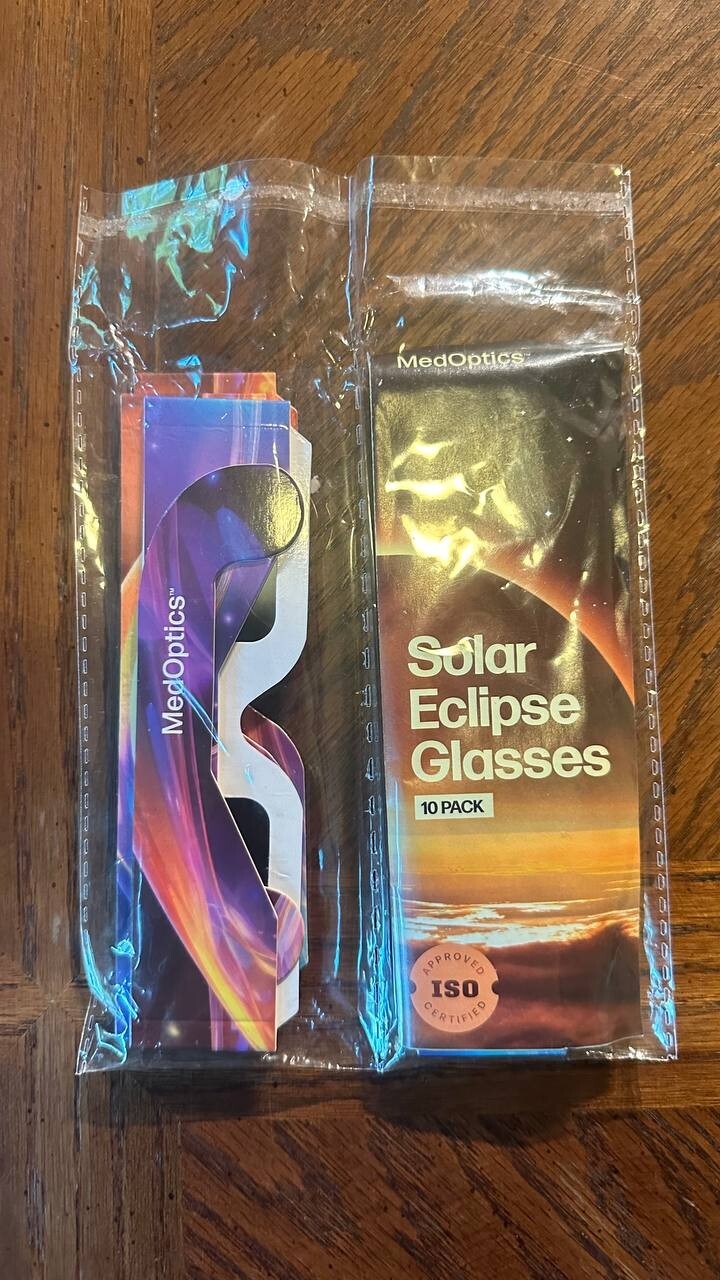 Solar Eclipse Glasses 39 PACK (Soluna, Medioptics, Powx)-AAS, ISO & CE Certified