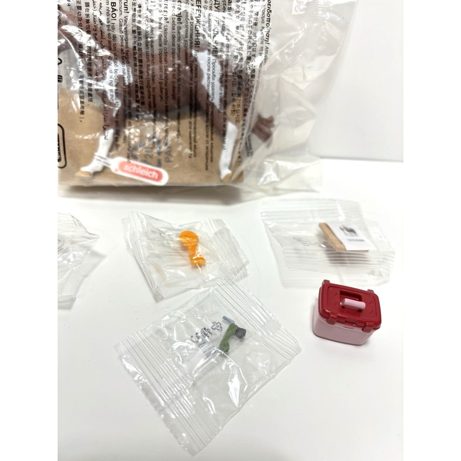 Schleich 10-Piece Horse Accessories Set from Advent Holiday Calendar New Collect