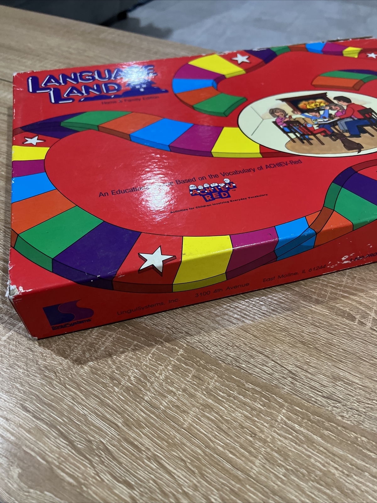 Language Land Achiev-Red LinguiSystems Home & Family Edition VGC