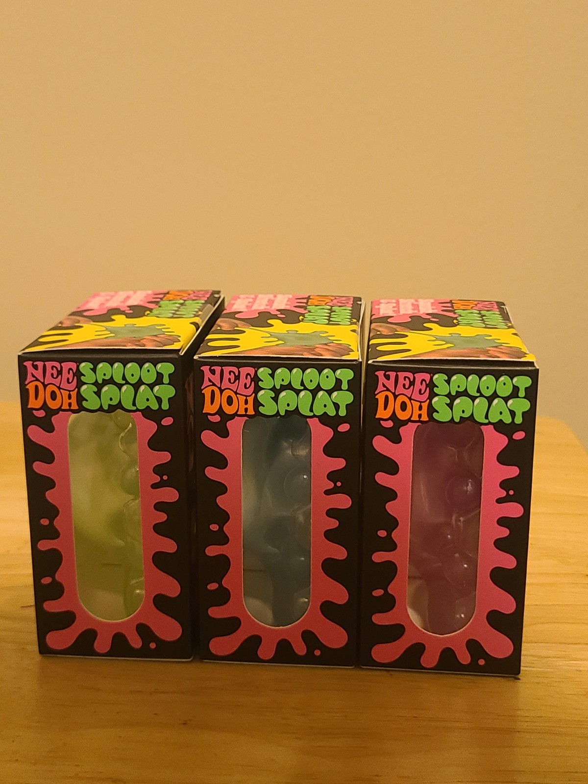 🫟Schylling | Nee Doh | Sploot Splat | All 3 Colors | Lot of 3