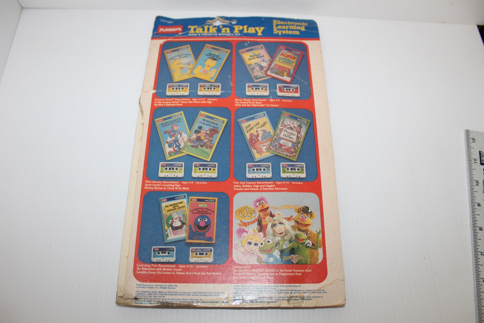 Playskool Talk ‘n Play Sport Goofy’s Coaching Tips Book & Cassette Set NEW OS