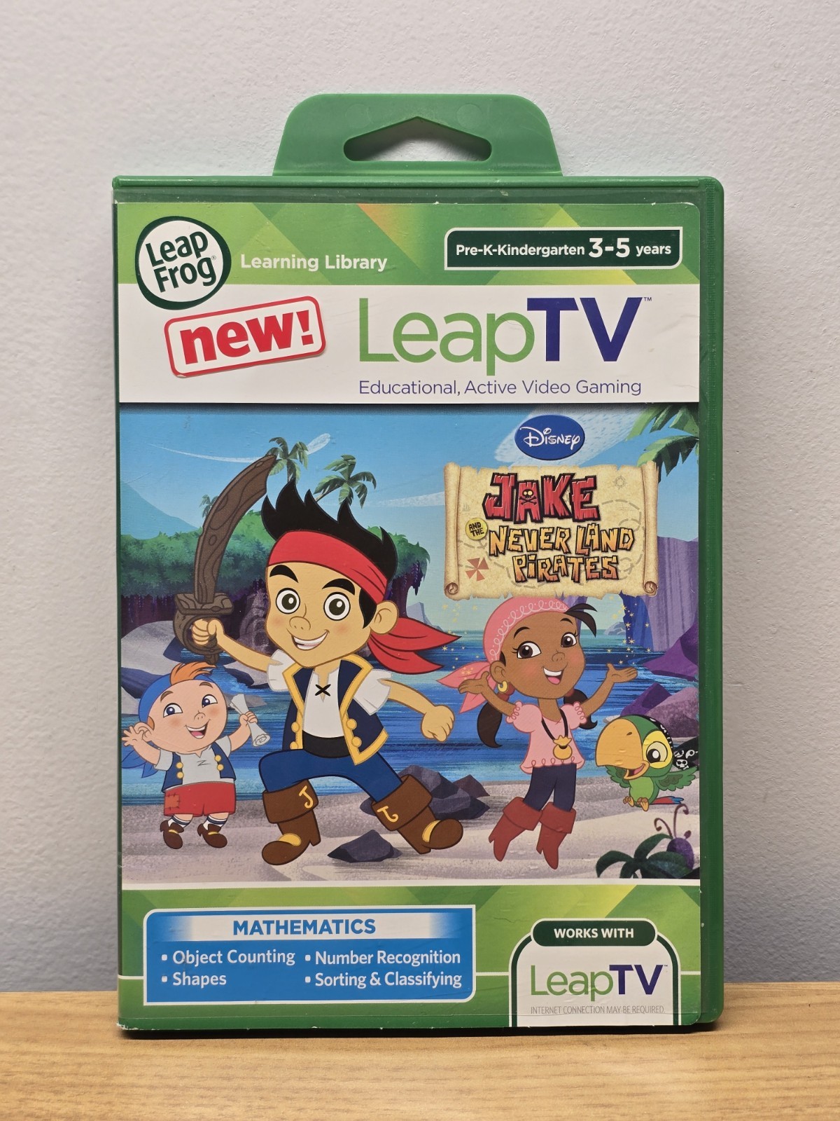 LeapFrog LeapTV Disney Jake and The Never Land Pirates Educational