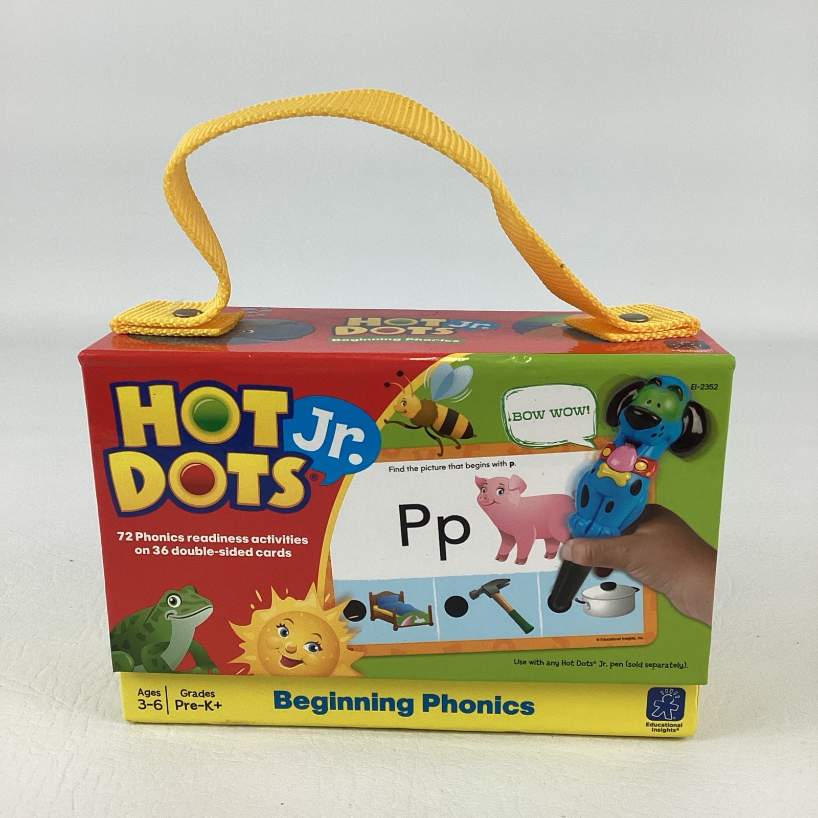 Hot Dots Jr Beginning Phonics Ollie Interactive Talking Owl Pen Pre K Learning