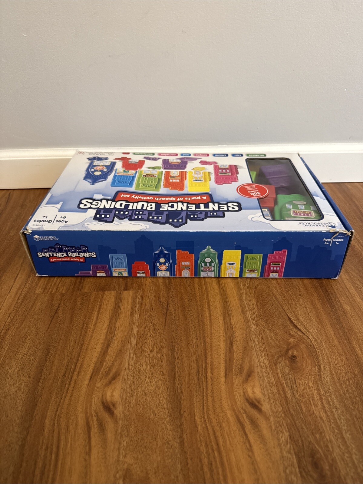 Learning Resources Sentence Buildings Parts of Speech Activity Set Homeschool