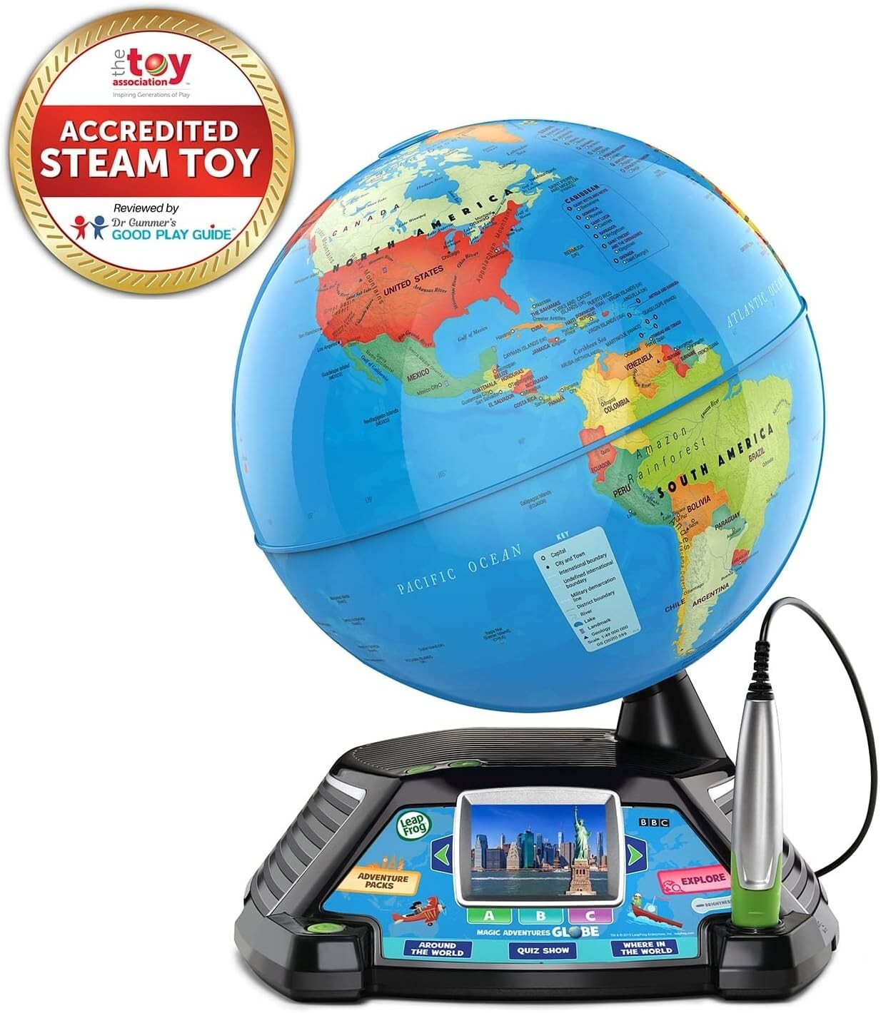 LeapFrog Magic Adventures Globe Educational Toy by Vtech-BRAND N Educational Toy