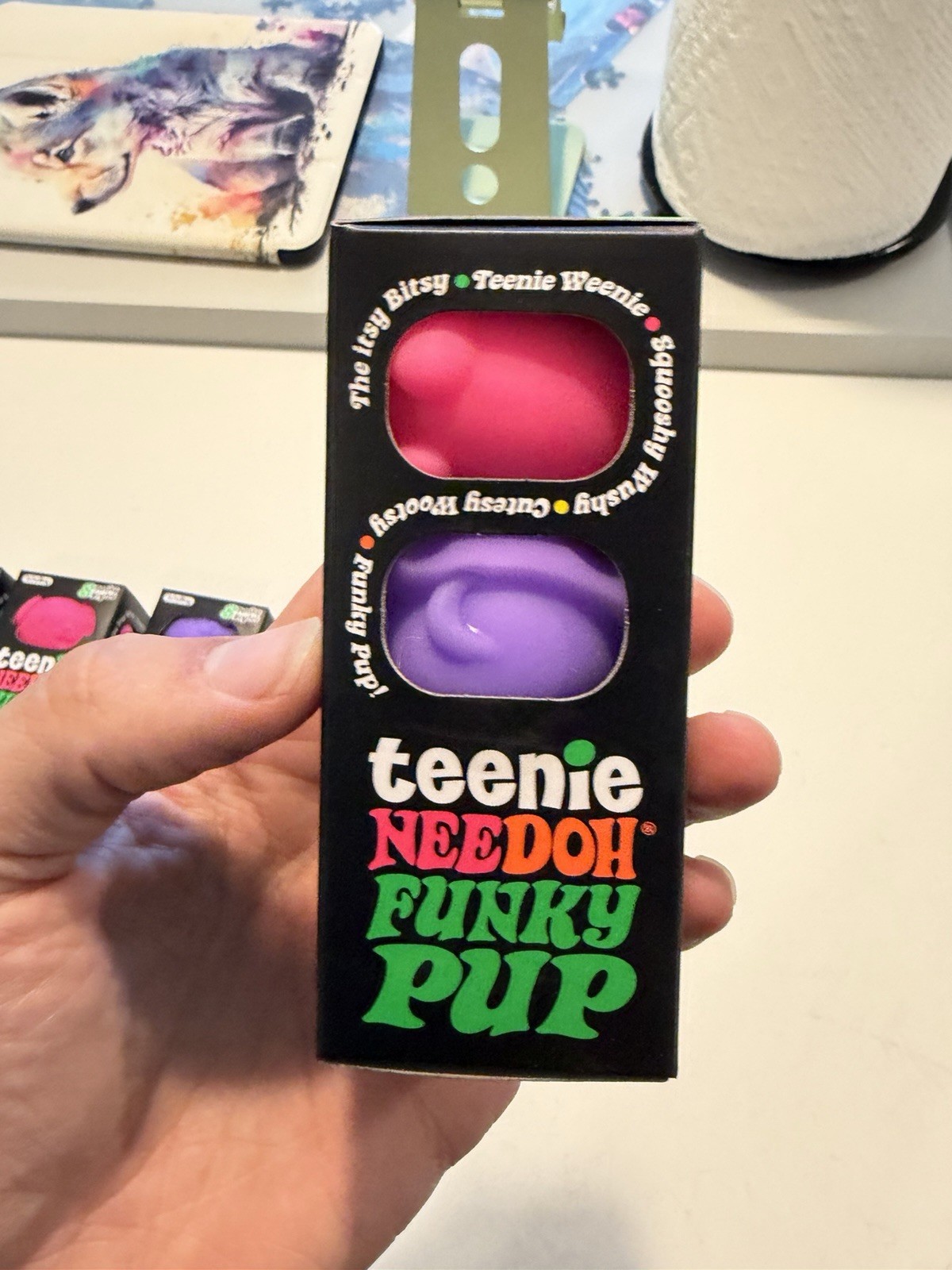 Teenie Nee Doh Funky Pup (3-Pack)