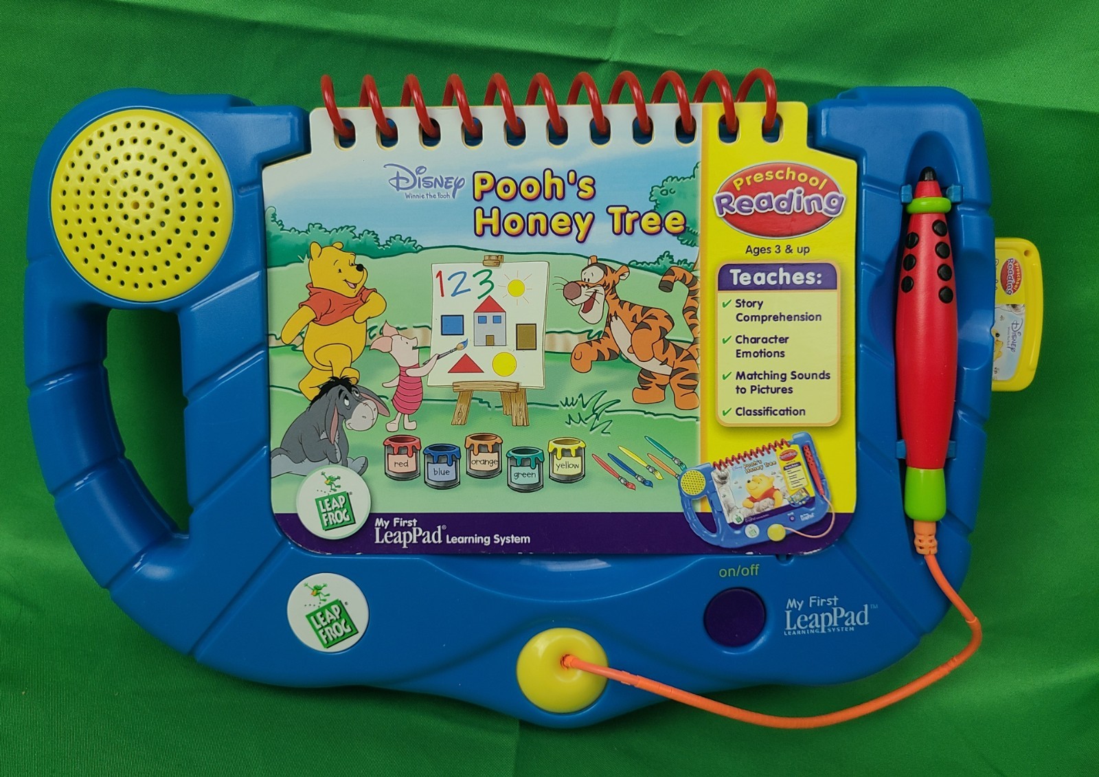 LeapFrog My First LeapPad Interactive Learning System 1 Cartridge 3 Books
