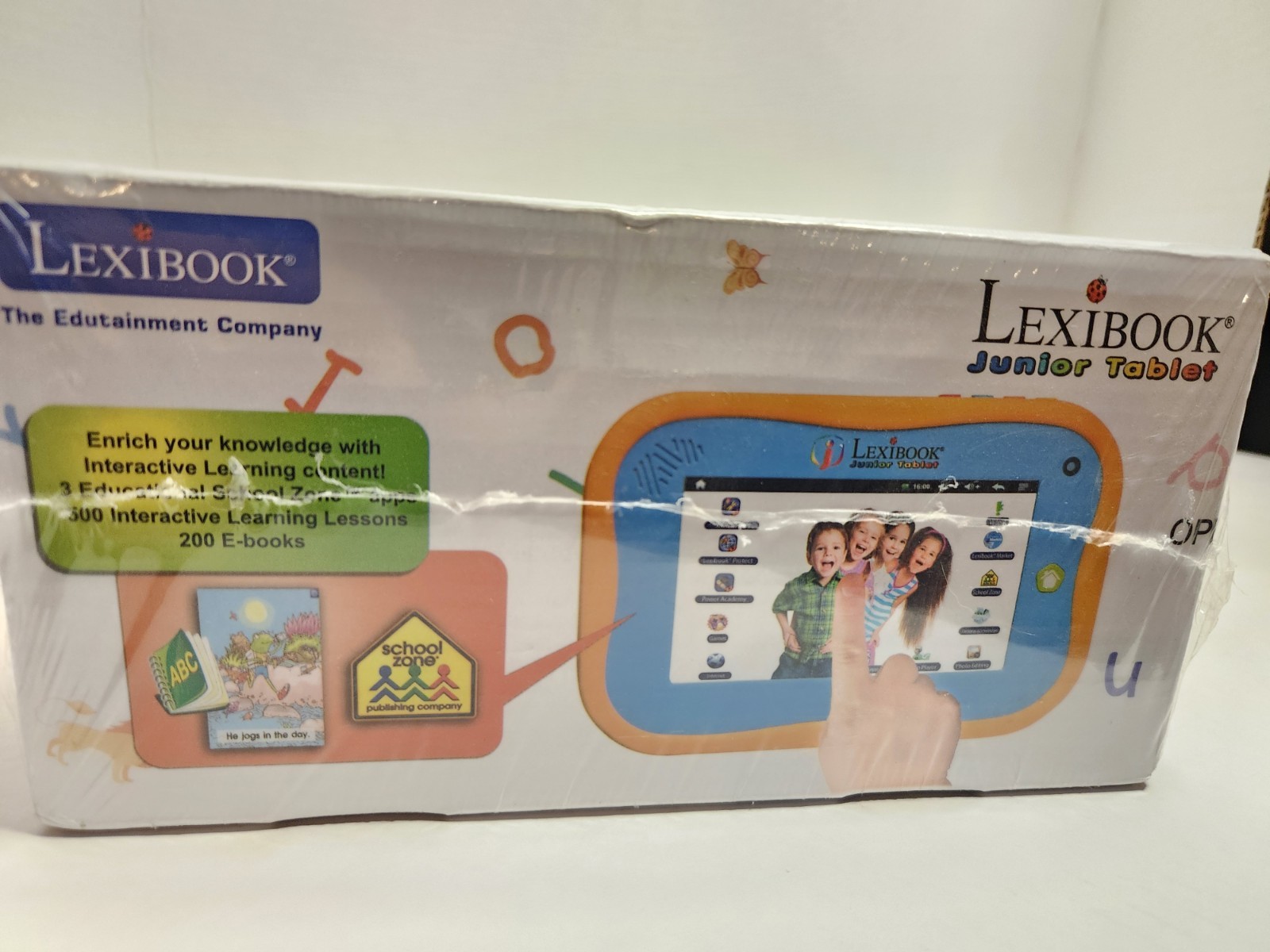 Lexibook MFC270EN Junior Tablet with 4GB Memory – Orange/Blue New sealed