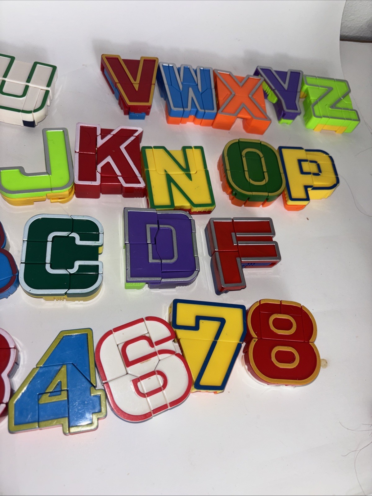 Lakeshore Learning Alphabet Alphabots Transforming Letters & Numbers Robot Toys