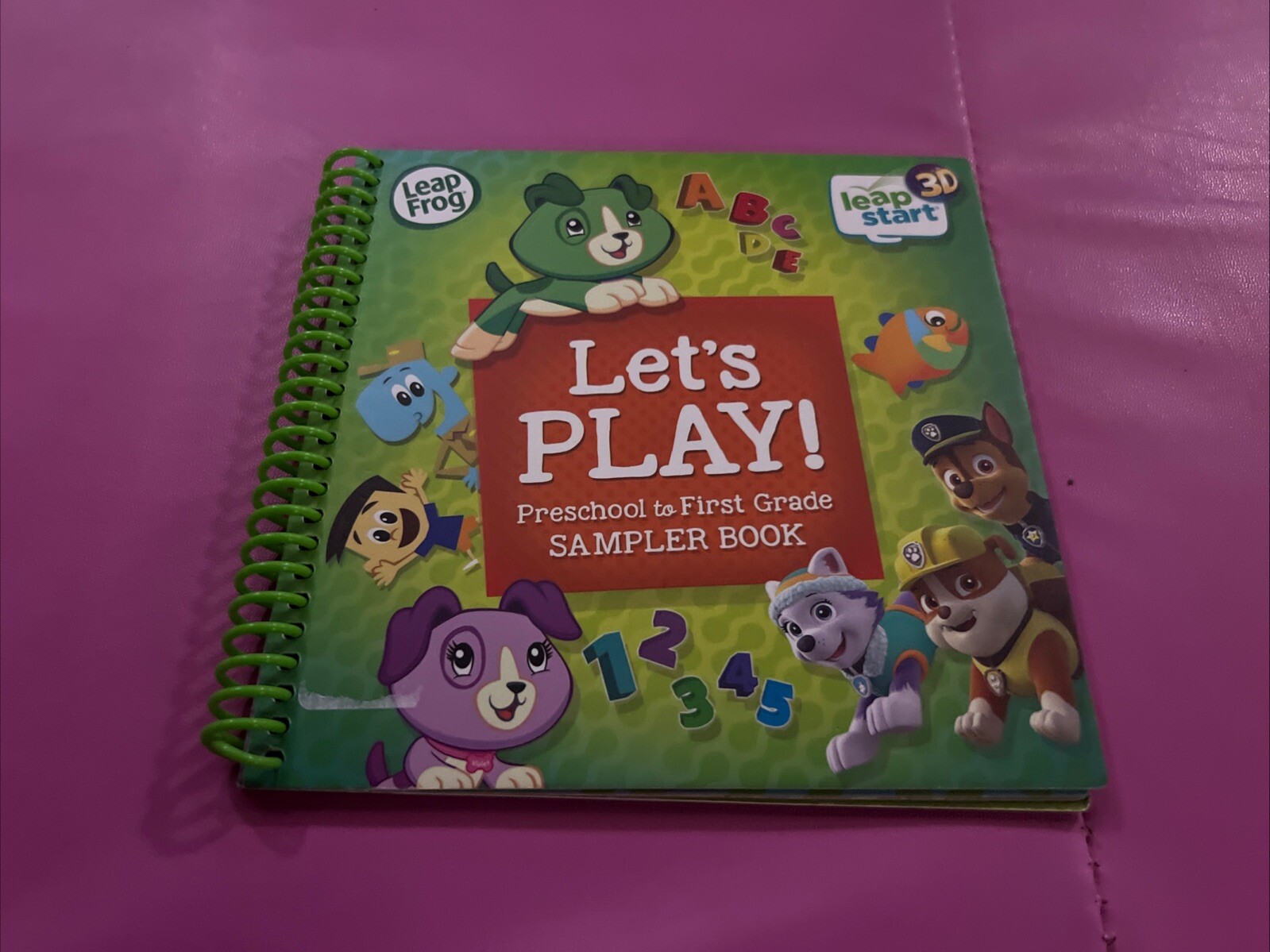 LeapFrog Leap Start 3D Book — LET’S PLAY! PRESCHOOL TO FIRST GRADE SAMPLER BOOK