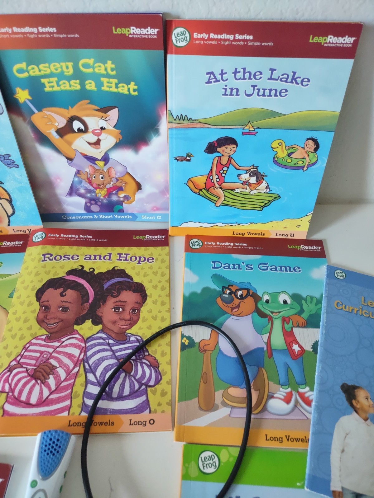 Leap Frog Leap Reader Reading Pen Leapfrog WORKs Book Lot Charger Learn To Read