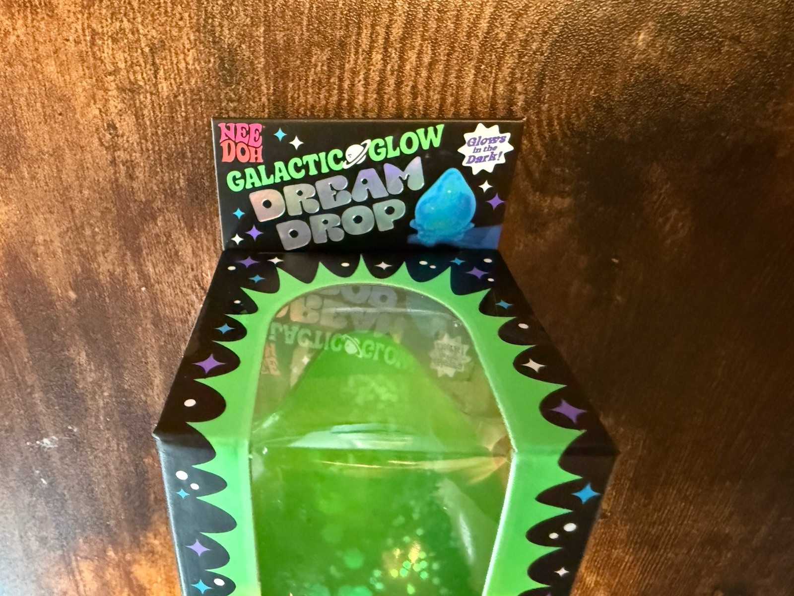 NeeDoh GALACTIC GLOW DREAM DROP (GREEN) – Glow In The Dark – SEALED/ BRAND NEW‼️