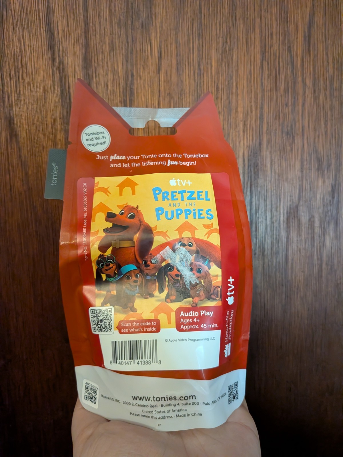 Tonies Character Figure Lot Pretzel and the Puppies