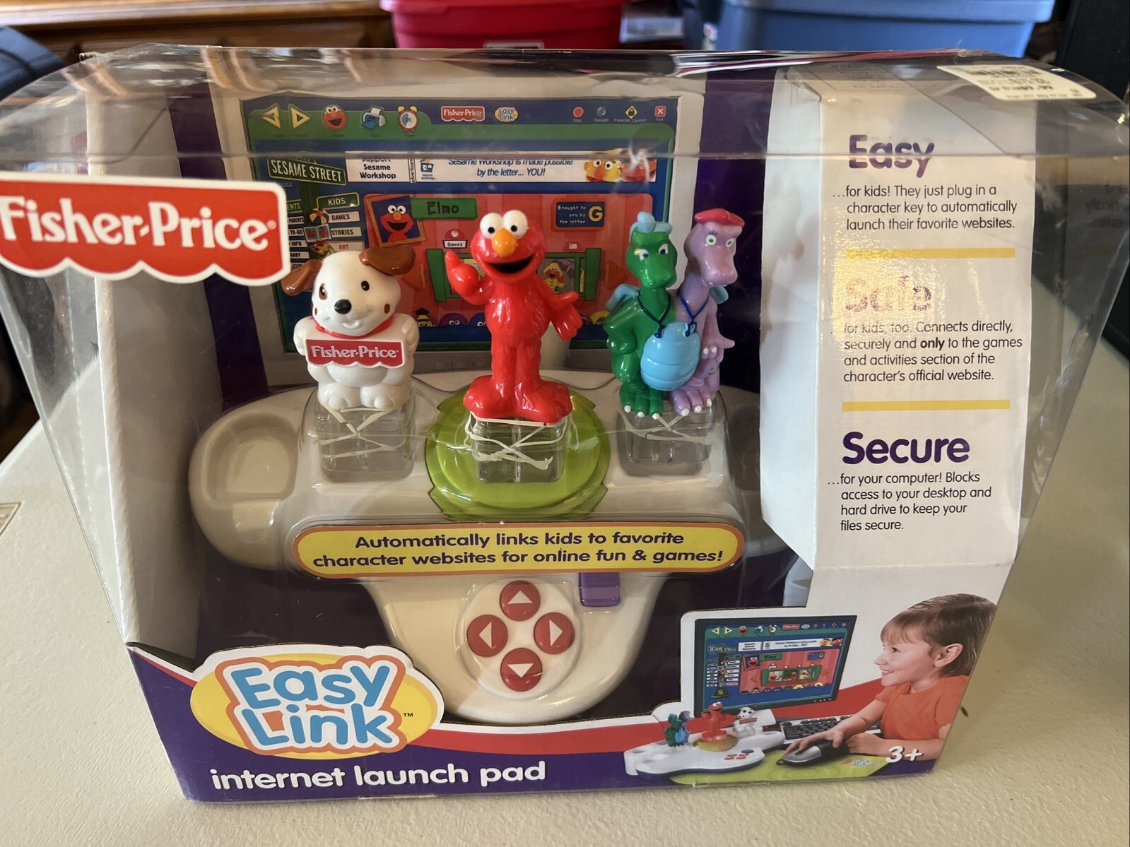 Fisher Price Easy Link Launch Pad Elmo Dragon Tales NEW