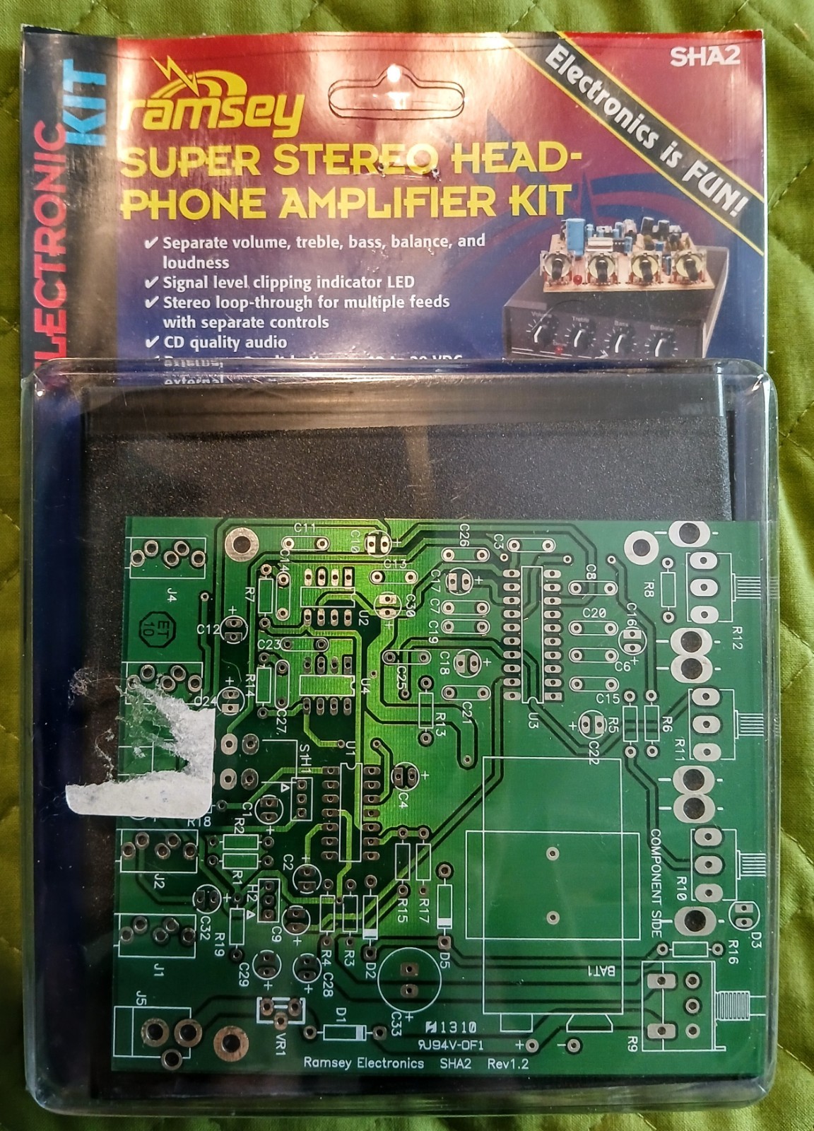 Ramsay Super Stereo Headphone Amplifier Kit SHA2 – Box marked 2012 *No Manual*