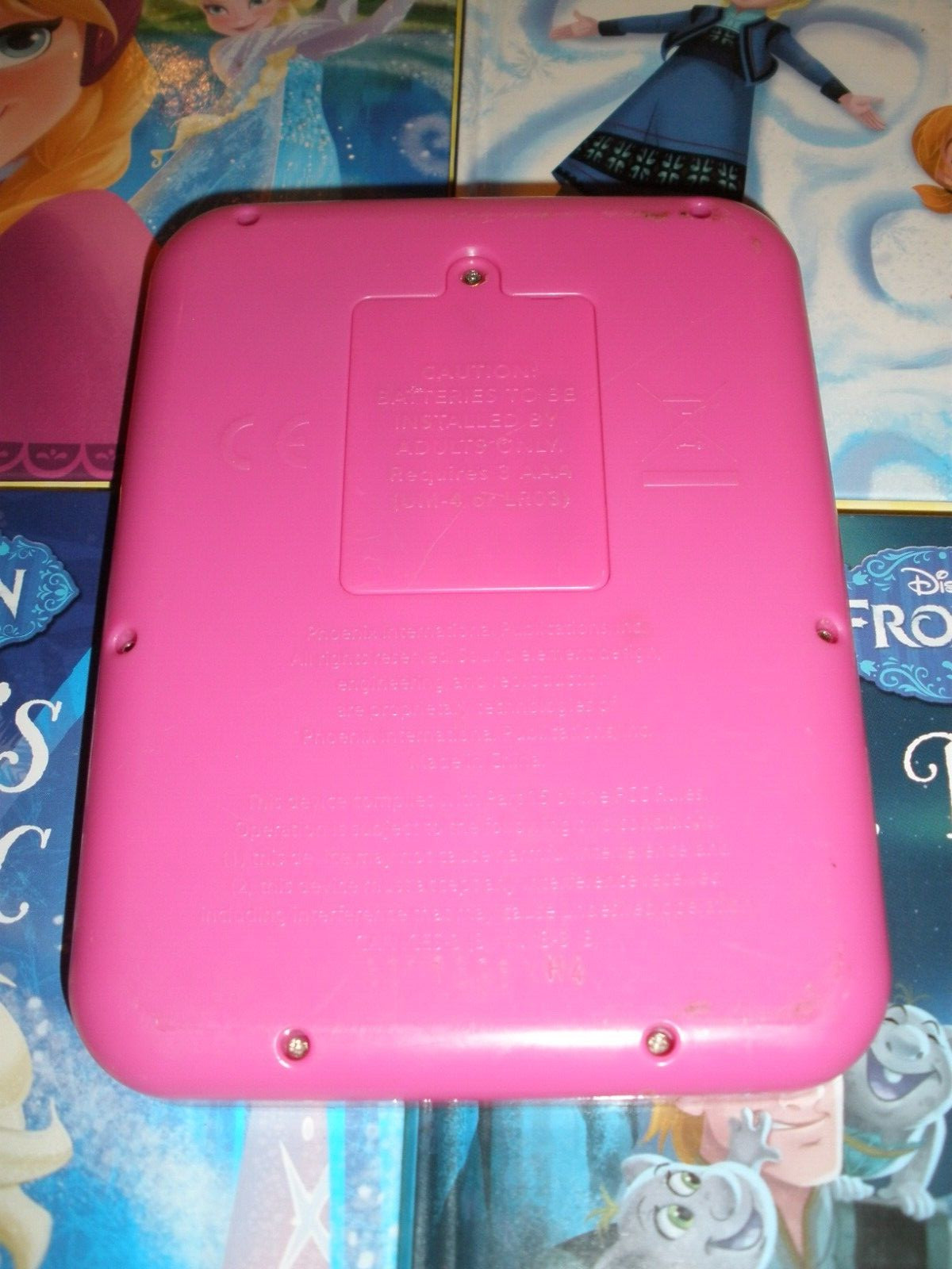 Story Me Reader Disney Frozen Device & 8 Books Tested Works Excellent Used Cond.