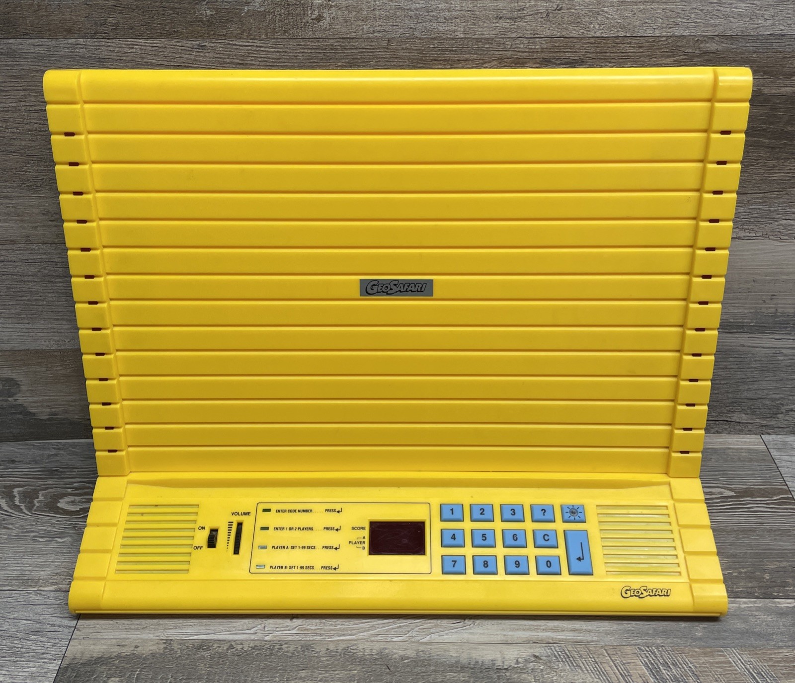 GeoSafari Electronic Homeschooling Learning System EI 8700 VINTAGE W/17 Cards