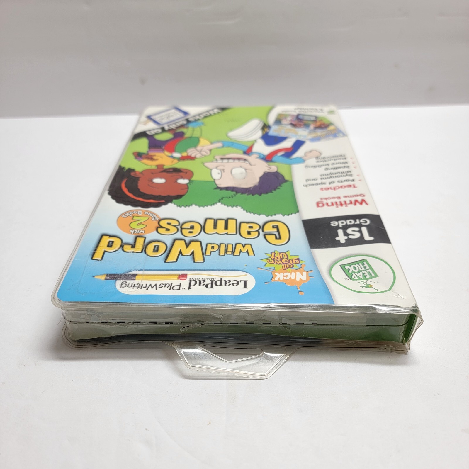 LeapFrog “Nick all Grown-Up” Interative Book and Cartridge -LeapPad Plus Writing