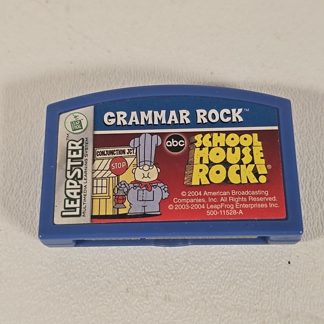 LeapFrog Leapster School House Rock! Grammar Rock Game Cartridge