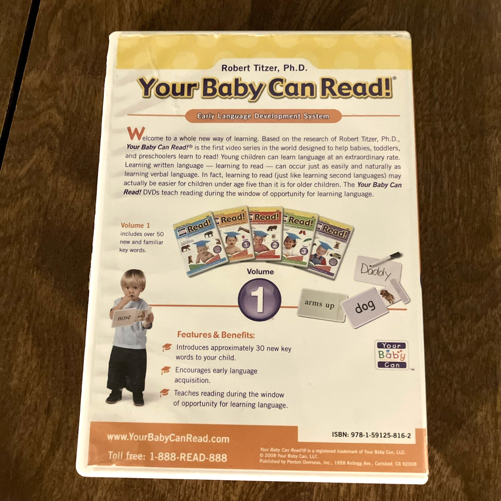 Your Baby Can Read! Language Development Program Mixed Lot, GOOD (856)