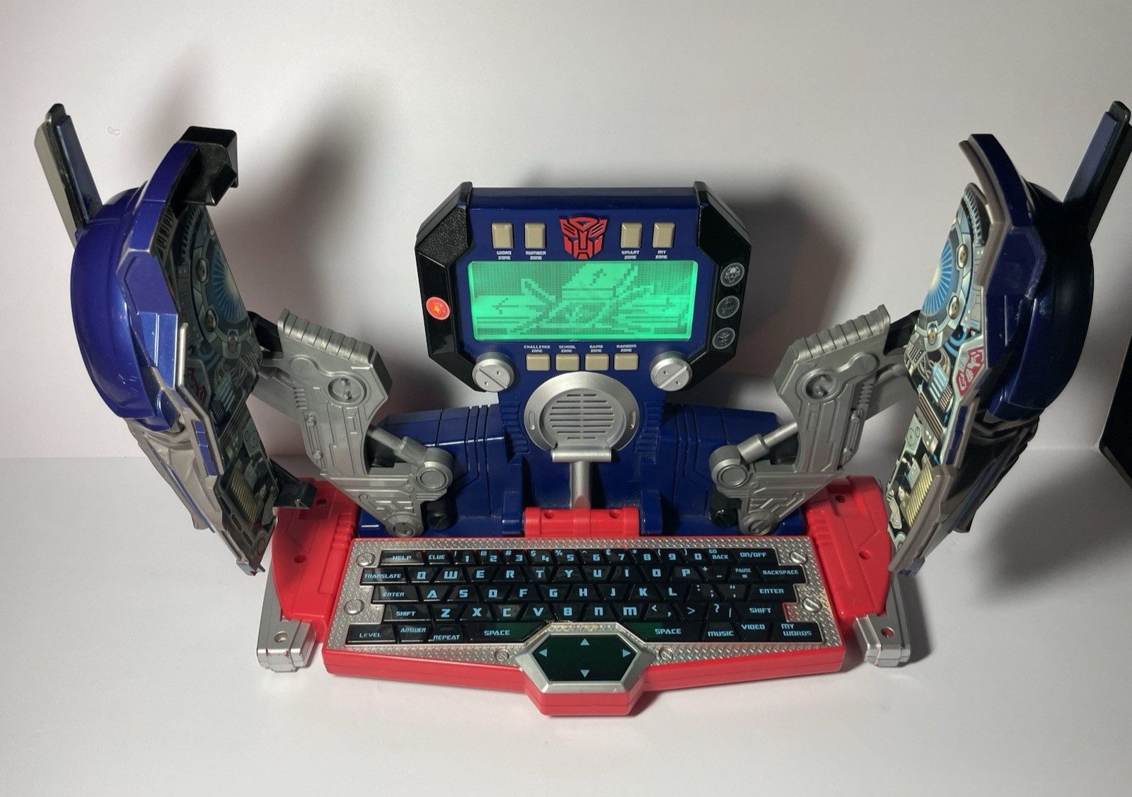 2007 Retro Transformers Optimus Prime Talking Learning Computer – Tested&Working