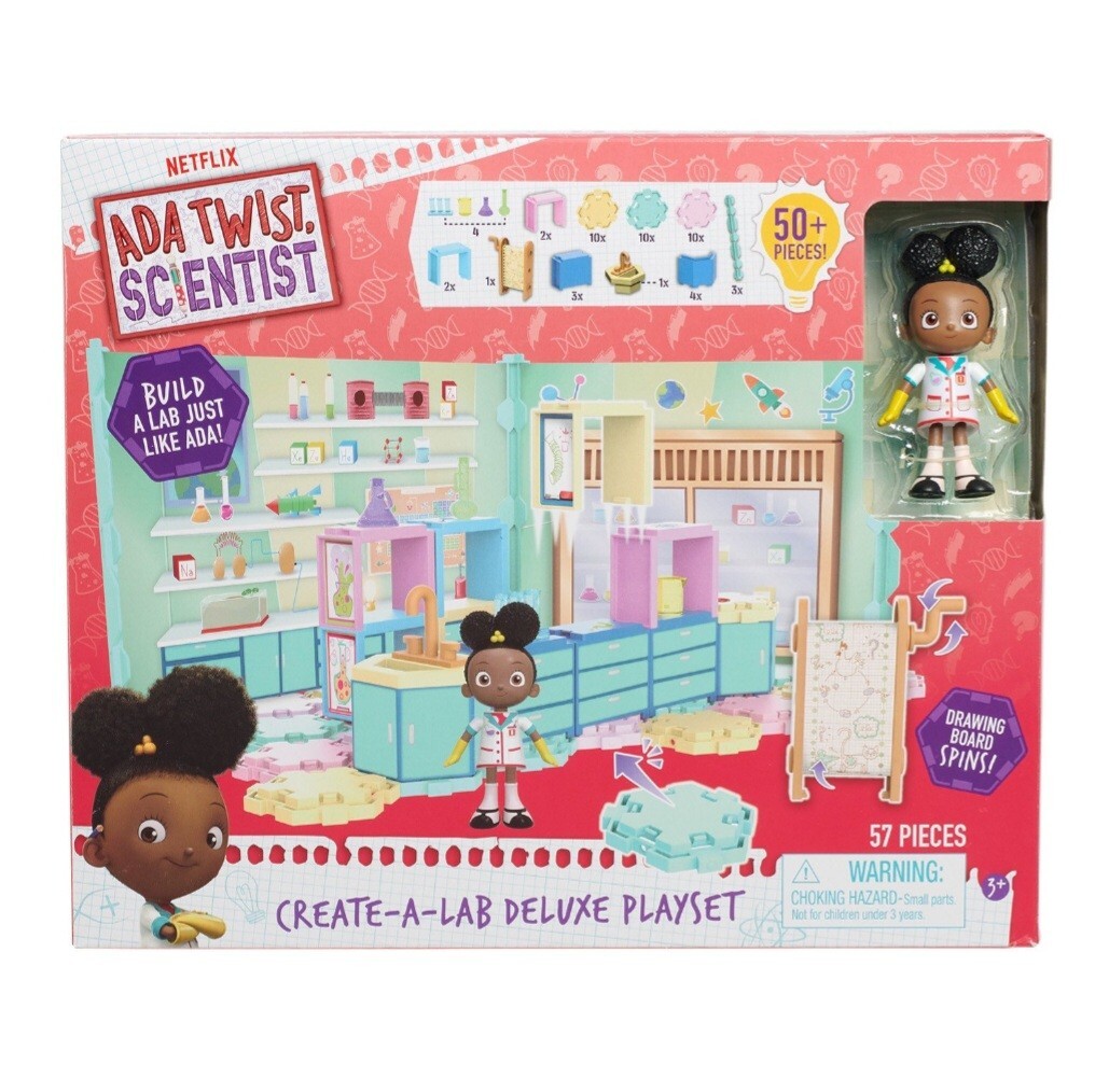 Ada Twist Deluxe Create-A-Lab STEM Playset, Kids Toys for Ages 3 up – Homeschool