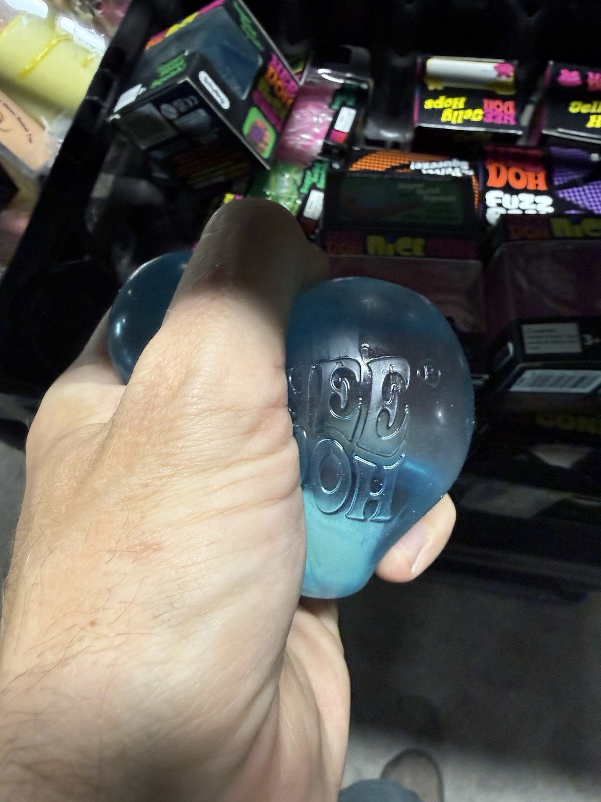 Nee Doh Nice Cube – Super Solid Squish (Blue) – Brand New/Factory Sealed!