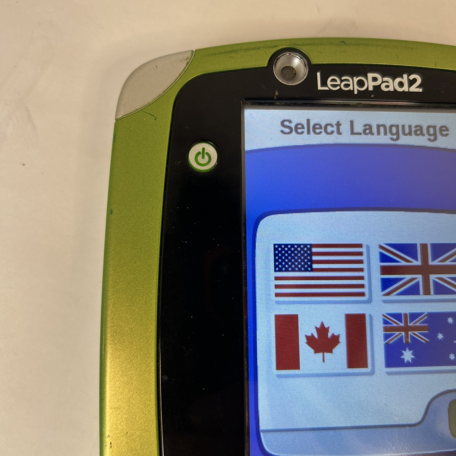 LeapFrog LeapPad2 Explorer Kids Learning Tablet Green No Games Read
