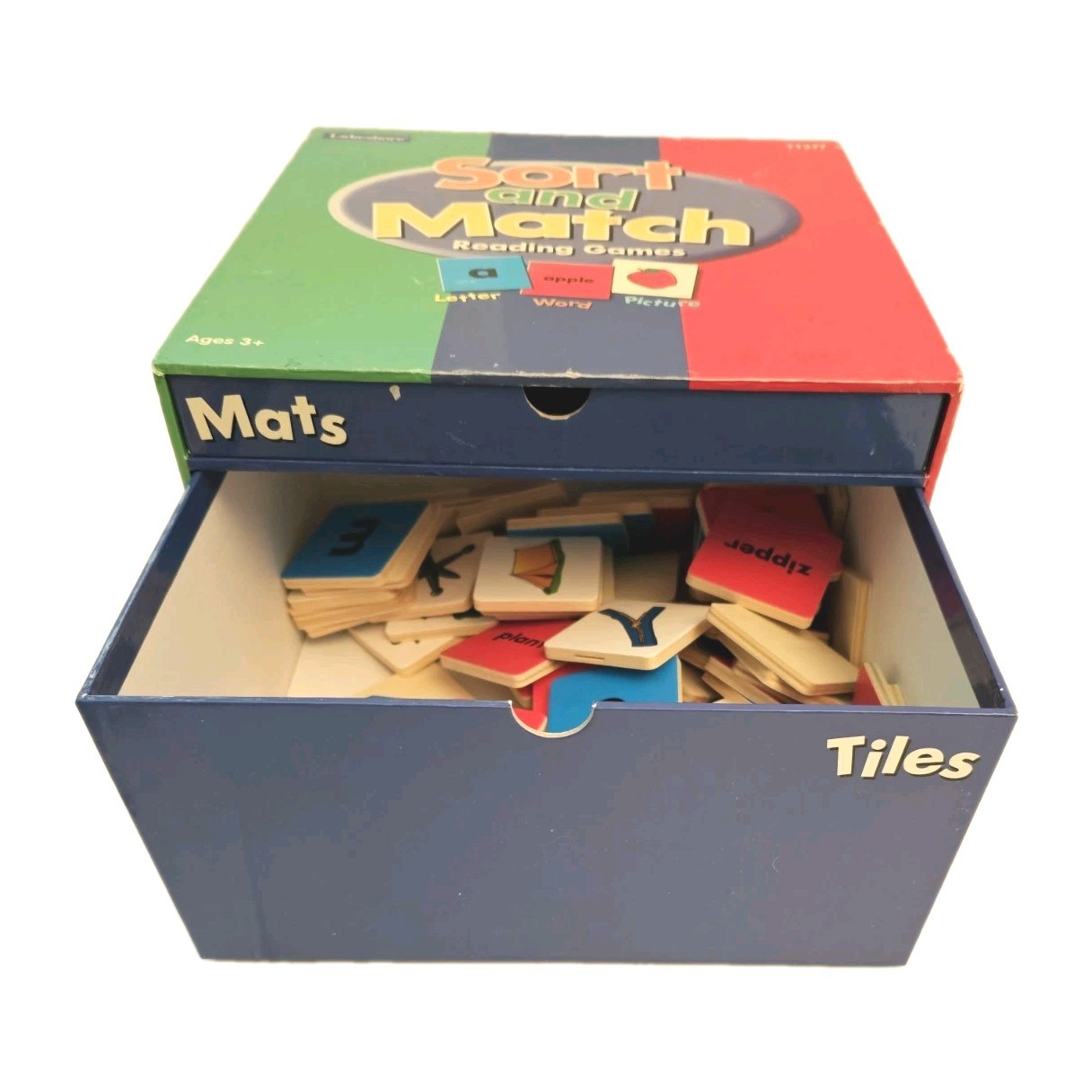Lakeshore Sort and Match Reading Games TT277 Preschool Kindergarten Phonics Toy