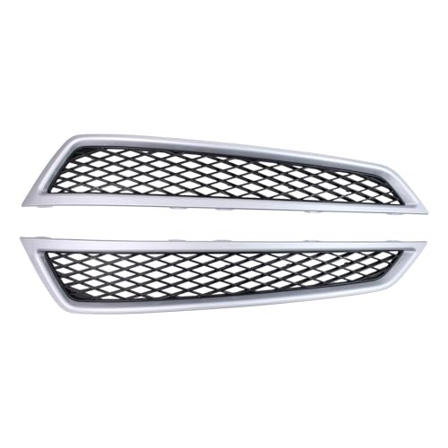 2Pcs Front Driver and Passenger Side Bumper Lower Grille and Trim for Acura