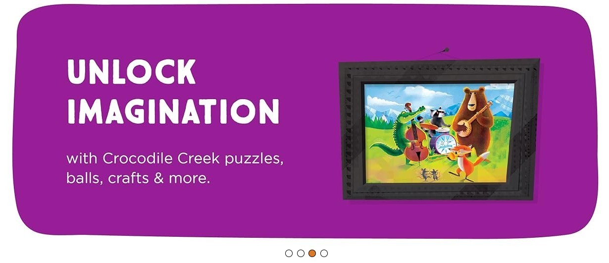 CROCODILE CREEK Butterfly Garden 36pc Large Puzzle Kids Ages 3+ (20″ x 27”) NEW