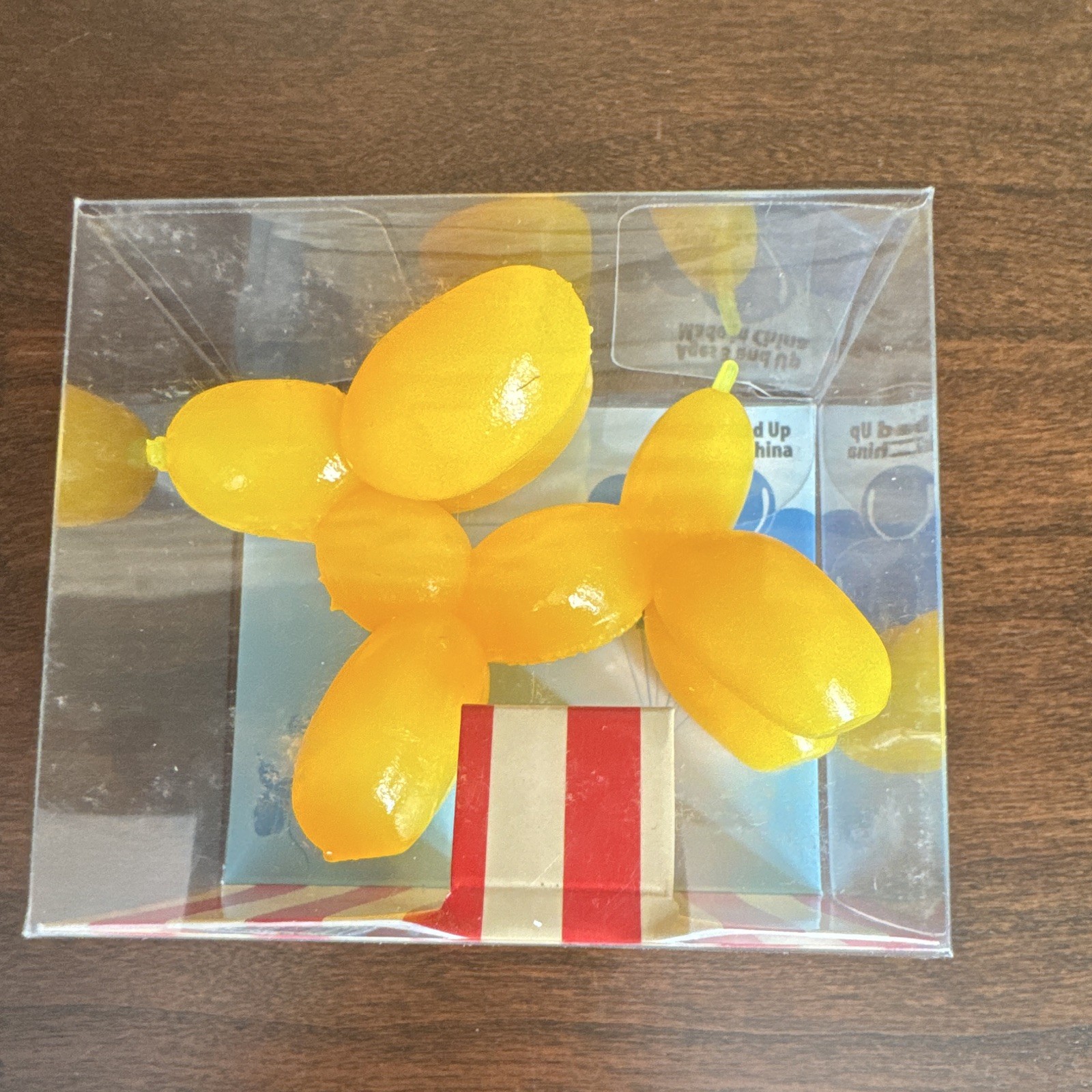 Stretchy Tactile Balloon Dog Squeeze Toy Yellow, Ages 3+, Age 3-4 Years