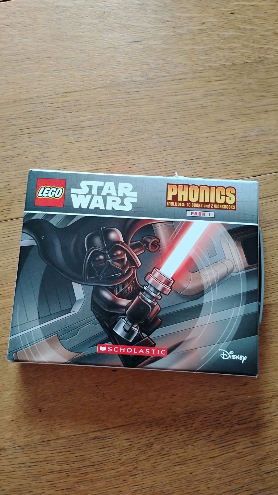 Scholastic LEGO Star Wars Phonics Box Set Workbooks, Ages 4-7